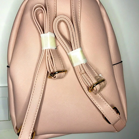 Dusty Rose Pink Ardennes Mini Backpack - Picture 3 of 3